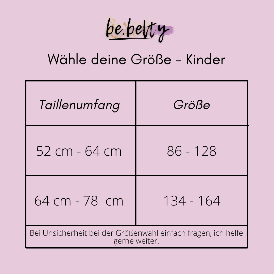 Kindergürtel Sand